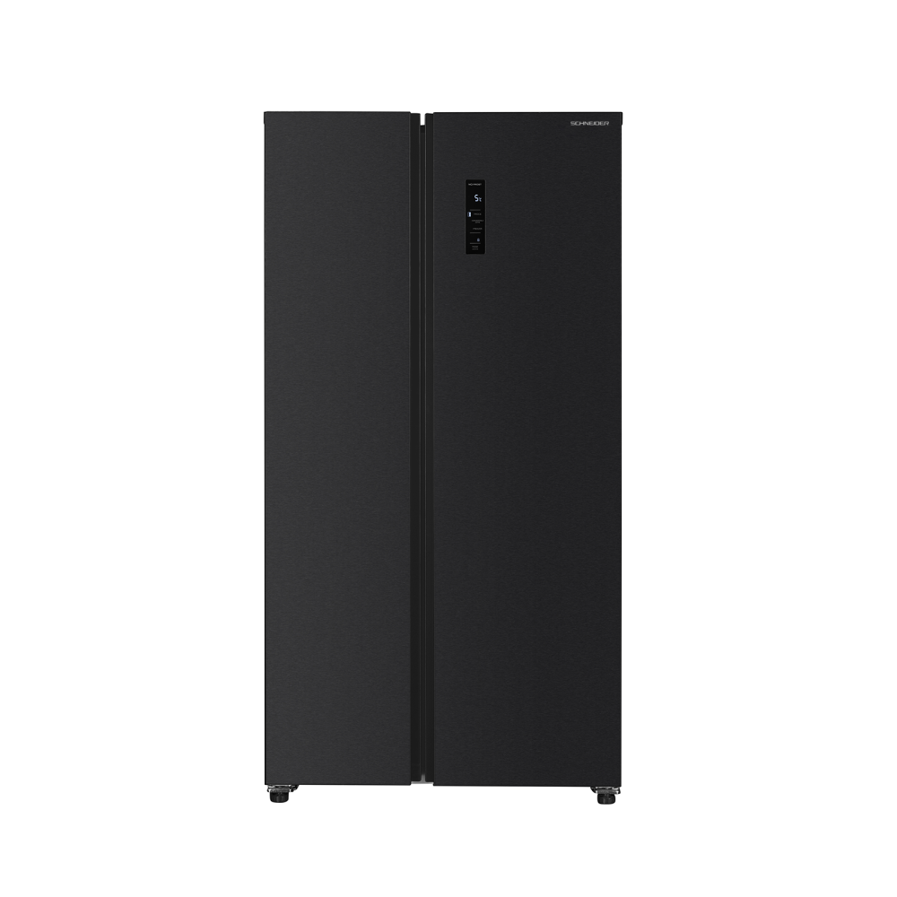 REFRIGERATEUR SIDE BY SIDE SHNIDER GRIS NOIR Sch-ff2-69