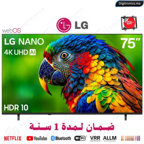 75NU840B6LA  TV LG 75P NANOCELL 4K UHD AI 2026