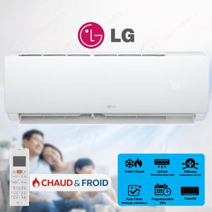 TV12SDH CLIMATISEUR LG 12000 BTU JETCOOL INVERTER Nettoyage automatique 2 TV12SDH CLIMATISEUR LG 12000 BTU JETCOOL INVERTER Nettoyage automatique – Image 2