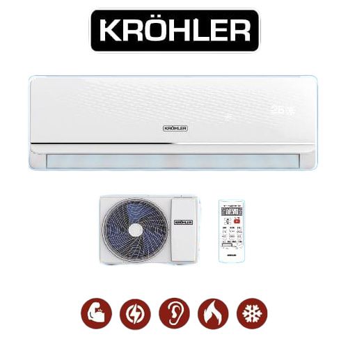 INCL24DG CLIMATISEUR KRHOLER 24000 BTU INVERTER